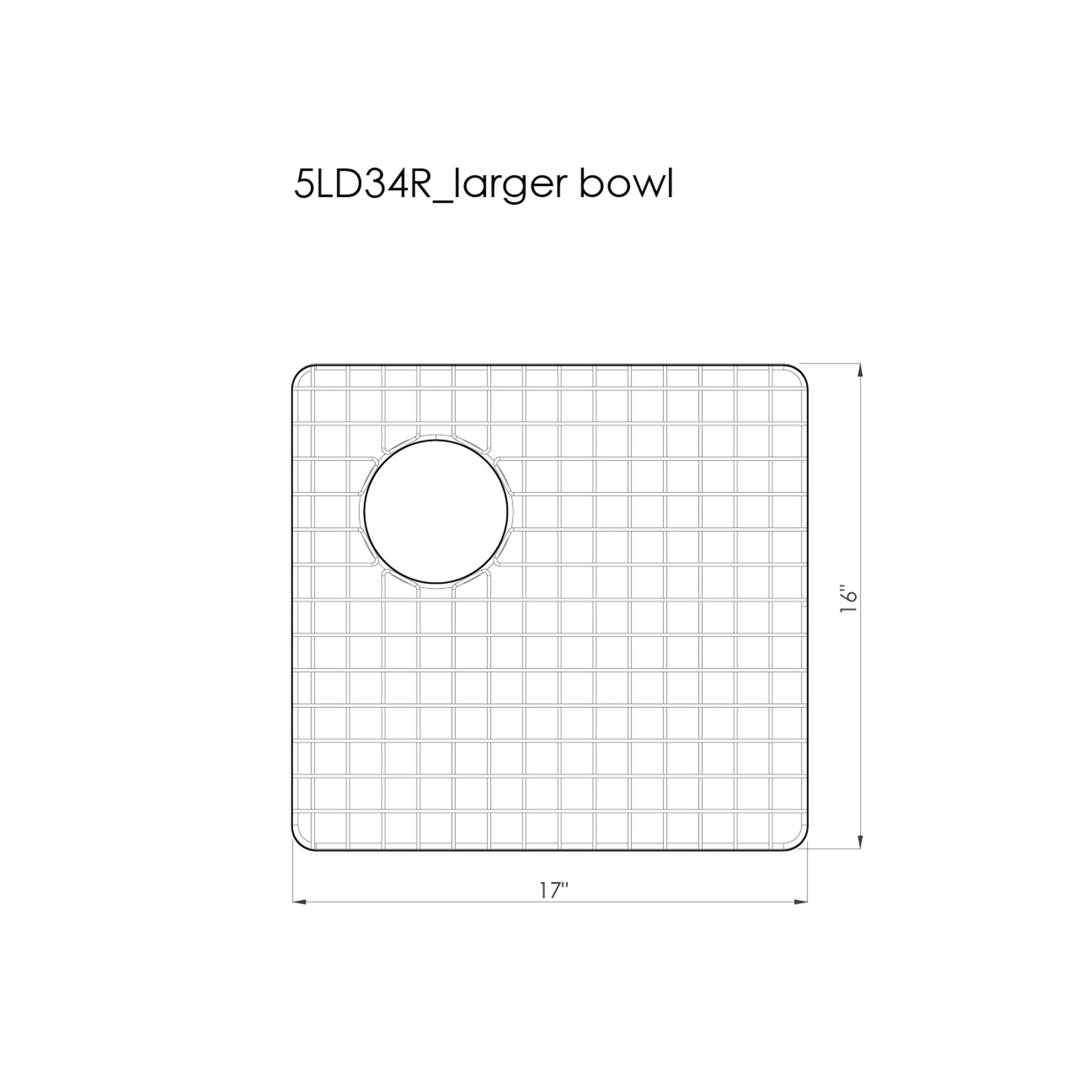 34 Workstation Sink - Double Bowl - Large Bowl Left (5LD34L