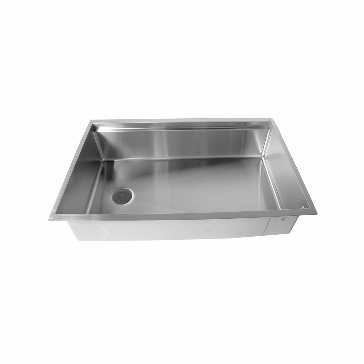 33 Workstation Sink - Offset Drain Right- Single Bowl (5LS33R) - Create  Good Sinks