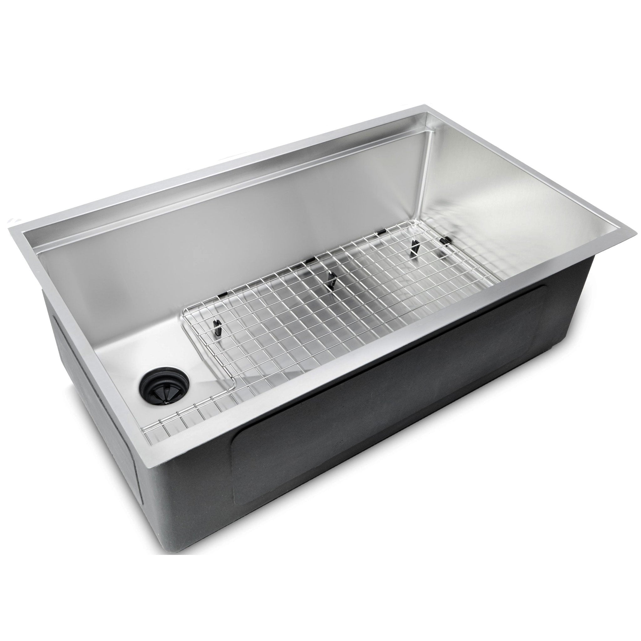 GRID - 33 stainless steel sink grid - center drain (GR-5AS33)